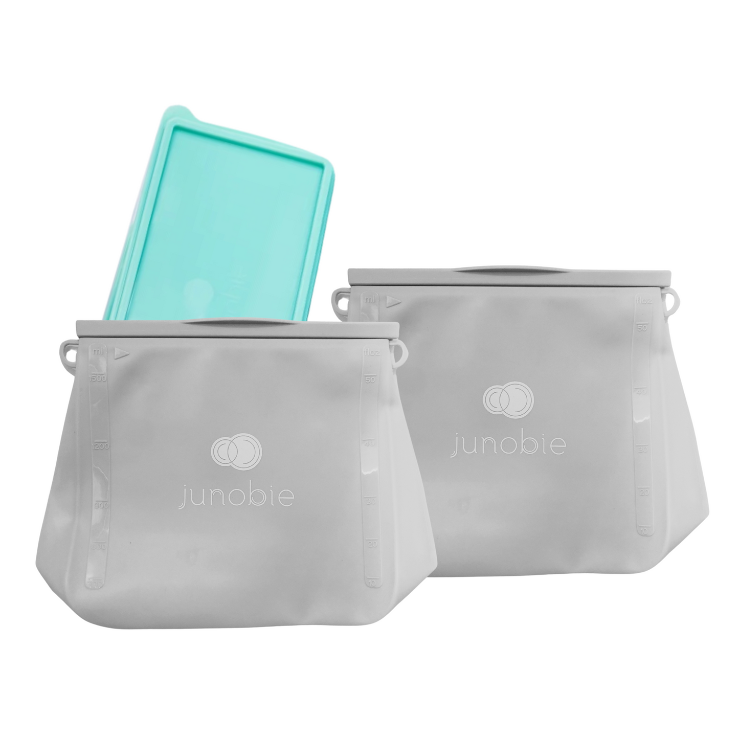 Junobie 3-Pack Large Milk Storage and Stash Bags 50oz + Milk and Food Storage Tray 10oz Bundle [SAVE Php400]